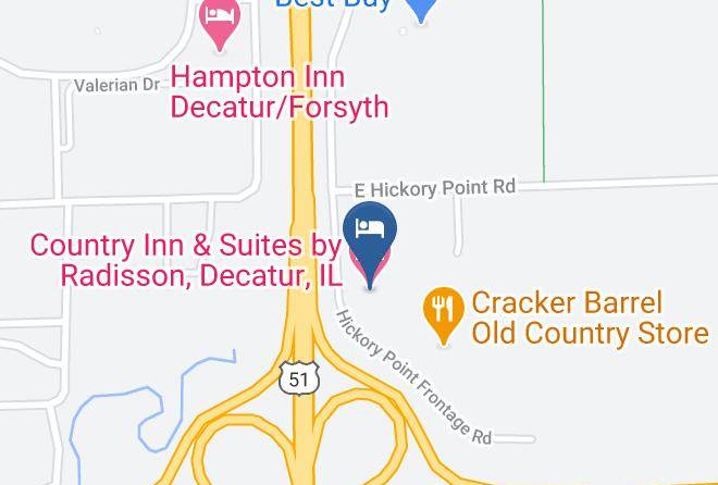 Macon - Country Inn & Suites By Radisson Decatur Il Maps