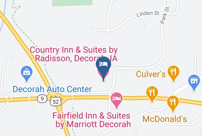 Winneshiek - Country Inn & Suites By Radisson Decorah Ia Maps
