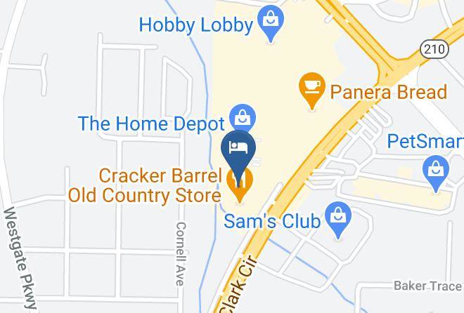 Houston - Country Inn & Suites By Radisson Dothan Al Maps