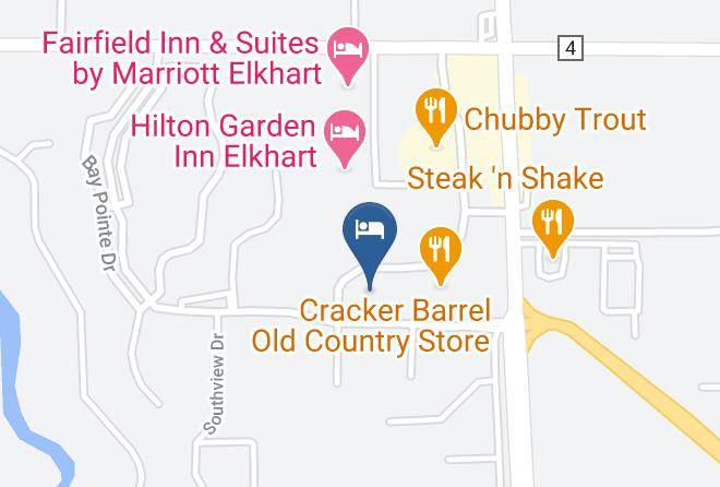 Elkhart - Country Inn & Suites By Radisson Elkhart North In Maps