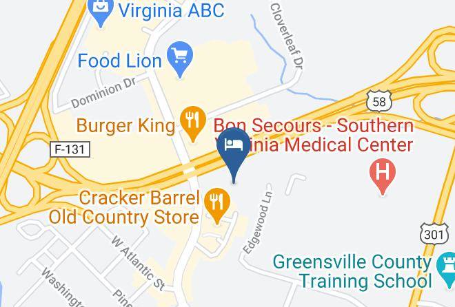 Country Inn & Suites By Radisson Emporia Va Map