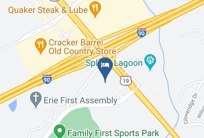 Country Inn & Suites By Radisson Erie Pa Map