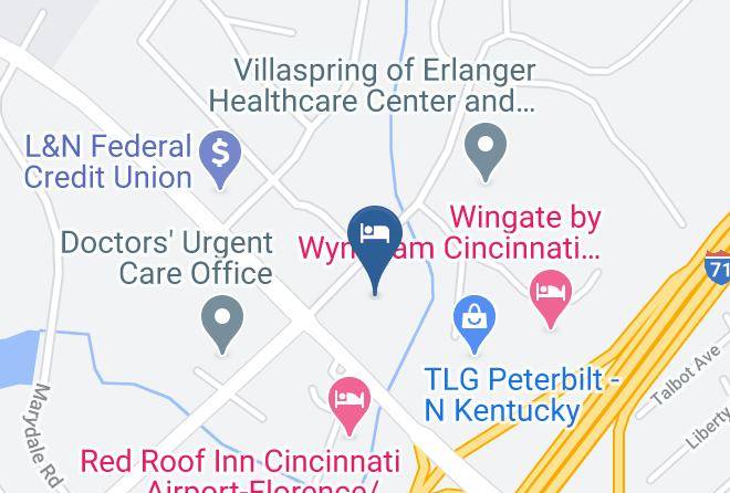 Kenton - Country Inn & Suites By Radisson Erlanger Ky Maps