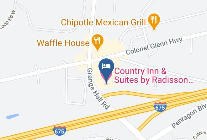 Greene - Country Inn & Suites By Radisson Fairborn South Oh Maps