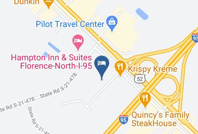 Florence - Country Inn & Suites By Radisson Florence Sc Maps