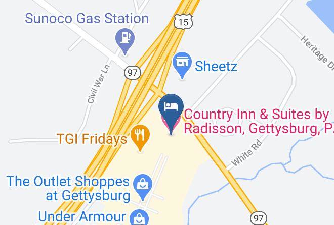Adams - Country Inn & Suites By Radisson Gettysburg Pa Maps