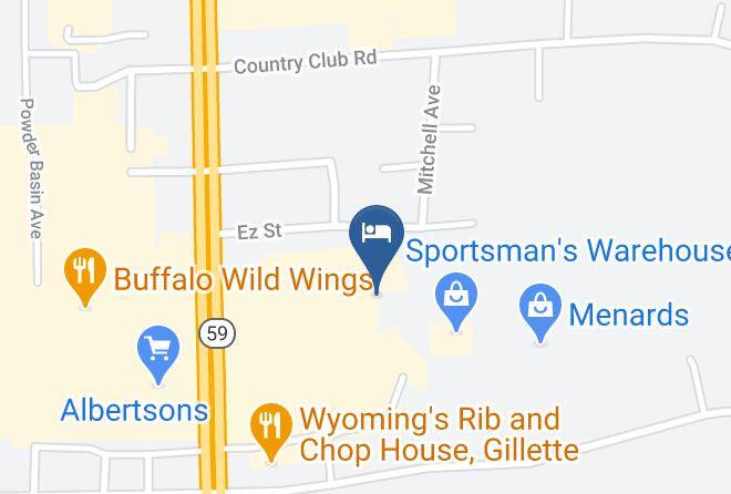 Campbell - Country Inn & Suites By Radisson Gillette Wy Maps