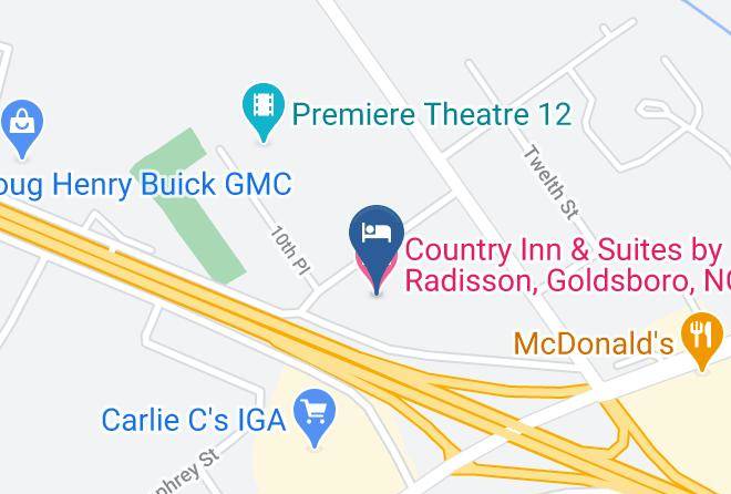 Wayne - Country Inn & Suites By Radisson Goldsboro Nc Maps