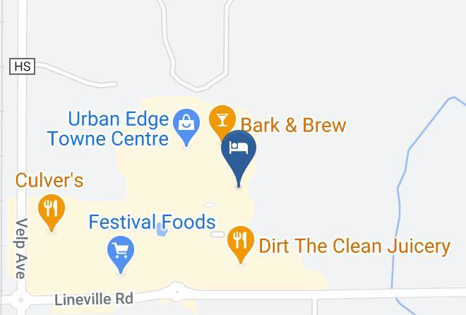 Country Inn & Suites By Radisson Green Bay North Wi Map