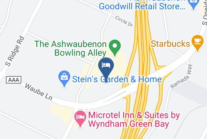 Brown - Country Inn & Suites By Radisson Green Bay Wi Maps