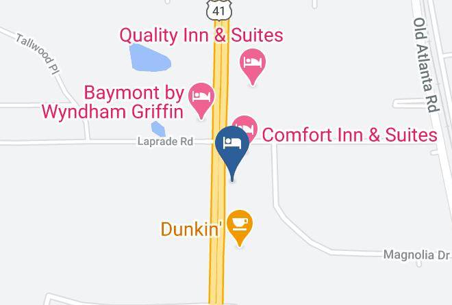 Country Inn & Suites By Radisson Griffin Ga Map
