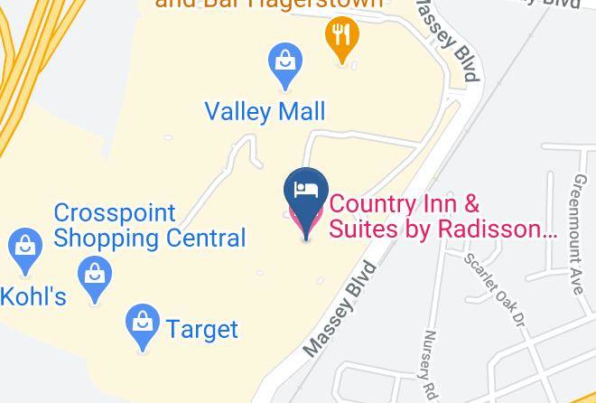 Washington - Country Inn & Suites By Radisson Hagerstown Md Maps