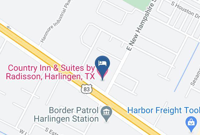 Country Inn & Suites By Radisson Harlingen Tx Map