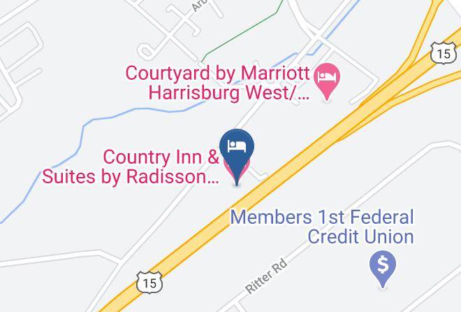 Cumberland - Country Inn & Suites By Radisson Harrisburg West Pa Maps