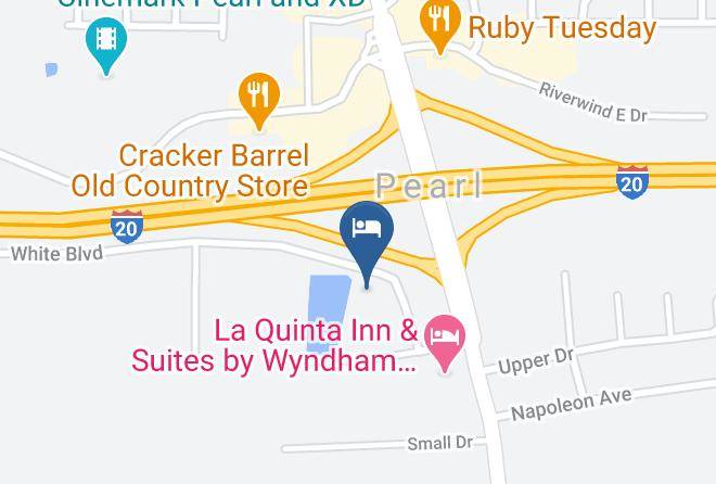 Country Inn & Suites By Radisson Jackson Airport Ms Map