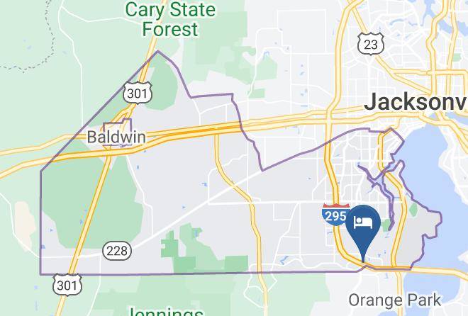Duval - Country Inn & Suites By Radisson Jacksonville Fl Maps