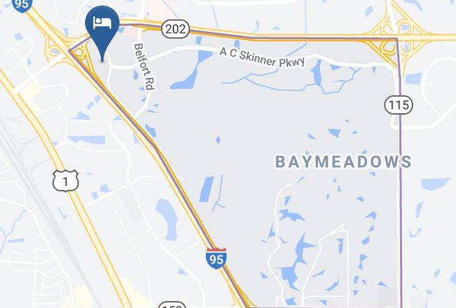 Duval - Country Inn & Suites By Radisson Jacksonville I 95 South Fl Maps