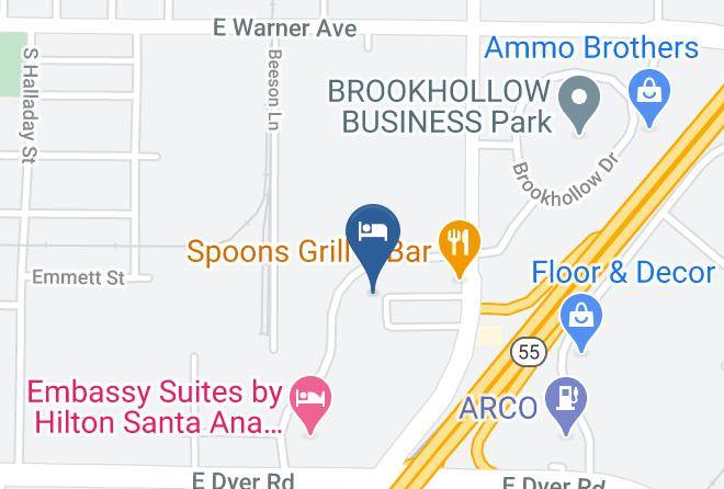 Orange - Country Inn & Suites By Radisson John Wayne Airport Ca Maps