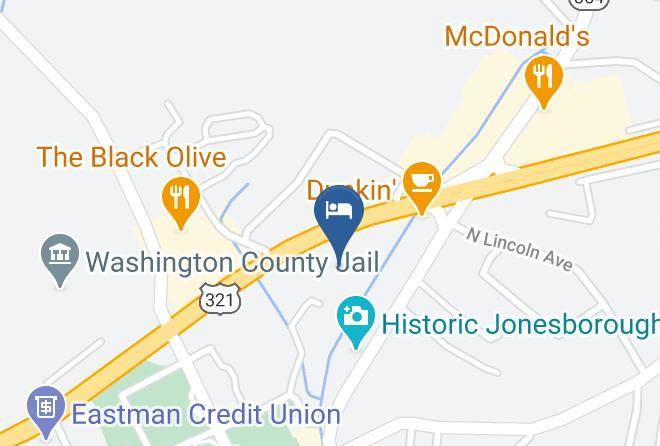 Washington - Country Inn & Suites By Radisson Jonesborough Johnson City West Maps