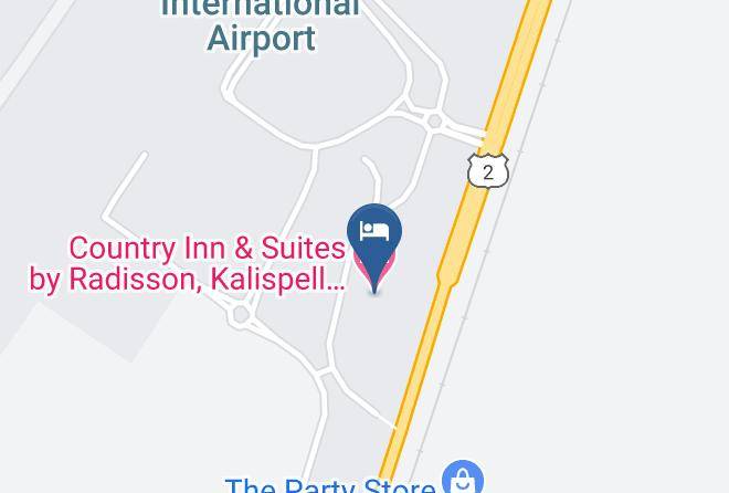 Flathead - Country Inn & Suites By Radisson Kalispell Mt Glacier Lodge Maps