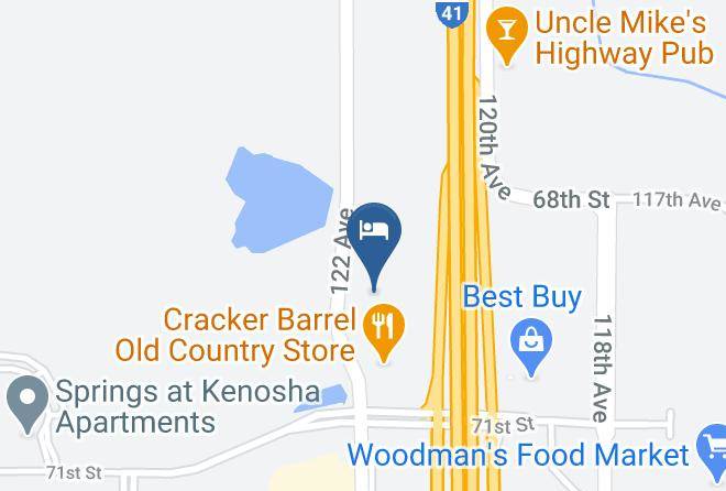Kenosha - Country Inn & Suites By Radisson Kenosha Wi Maps