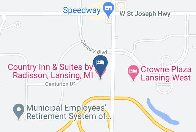 Eaton County - Country Inn & Suites By Radisson Lansing Mi Maps