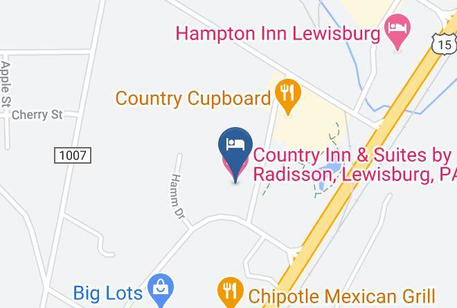 Union - Country Inn & Suites By Radisson Lewisburg Pa Maps