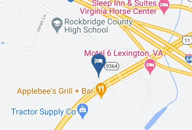 Rockbridge - Country Inn & Suites By Radisson Lexington Va Maps
