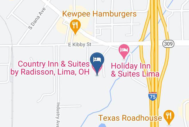 Allen - Country Inn & Suites By Radisson Lima Oh Maps