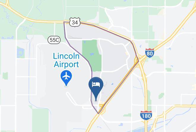 Country Inn & Suites By Radisson Lincoln Airport Ne Map