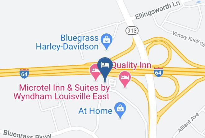 Jefferson - Country Inn & Suites By Radisson Louisville East Ky Maps