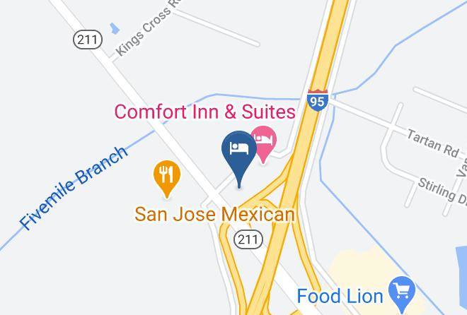 Robeson - Country Inn & Suites By Radisson Lumberton Nc Maps