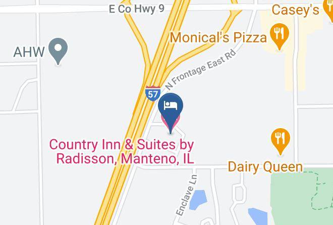 Kankakee - Country Inn & Suites By Radisson Manteno Il Maps