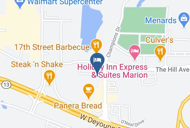 Williamson - Country Inn & Suites By Radisson Marion Il Maps