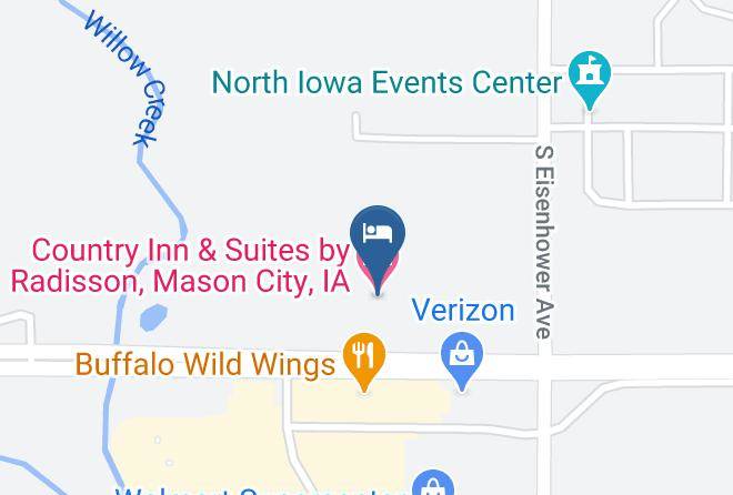 Cerro Gordo - Country Inn & Suites By Radisson Mason City Ia Maps