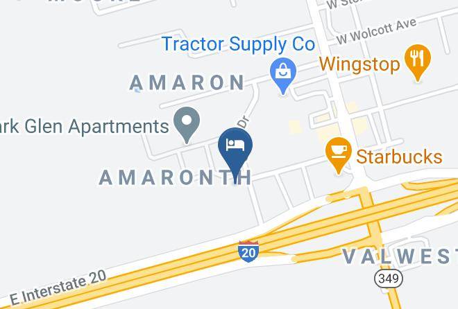 Country Inn & Suites By Radisson Midland Tx Map