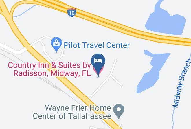 Gadsden - Country Inn & Suites By Radisson Midway Fl Maps