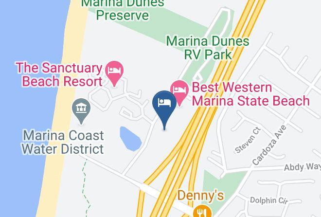 Monterey - Country Inn & Suites By Radisson Monterey Beachfront Marina Ca Maps