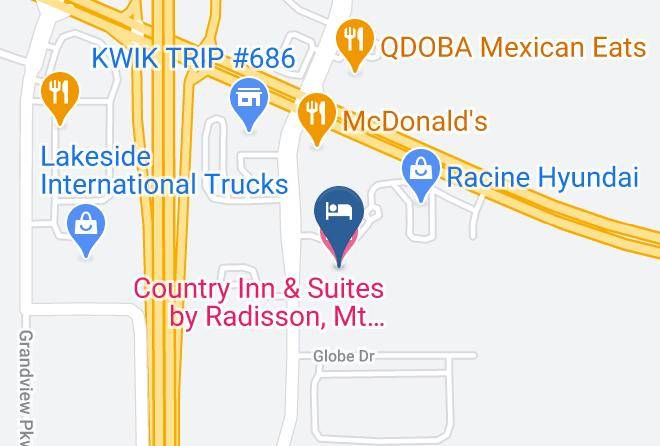 Racine - Country Inn & Suites By Radisson Mt Pleasant Racine West Wi Maps