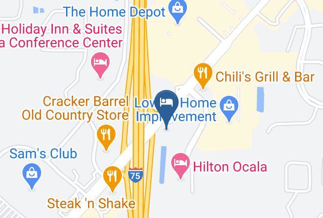 Country Inn & Suites By Radisson Ocala Southwest Map