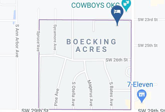 Oklahoma - Country Inn & Suites By Radisson Oklahoma City Airport Ok Maps