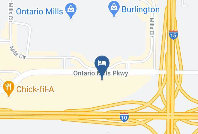 San Bernardino - Country Inn & Suites By Radisson Ontario At Ontario Mills Ca Maps