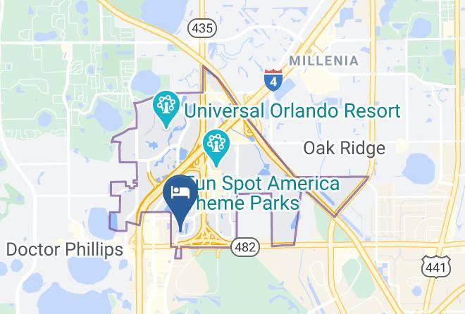 Orange - Country Inn & Suites By Radisson Orlando Fl Maps