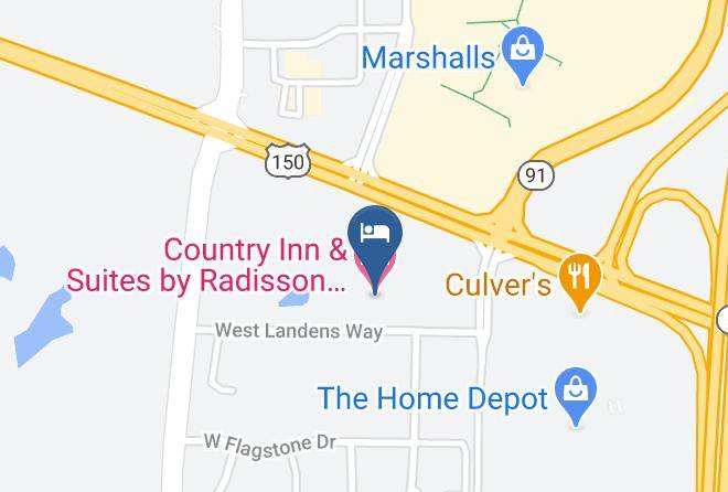 Peoria - Country Inn & Suites By Radisson Peoria North Il Maps