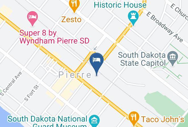 Hughes - Country Inn & Suites By Radisson Pierre Sd Maps