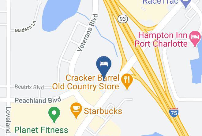 Charlotte - Country Inn & Suites By Radisson Port Charlotte Fl Maps
