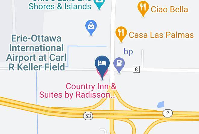Ottawa - Country Inn & Suites By Radisson Port Clinton Oh Maps