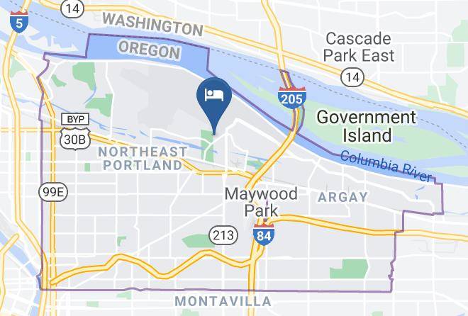 Multnomah - Country Inn & Suites By Radisson Portland International Airport Or Maps