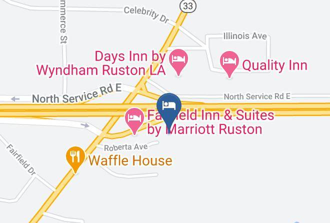 Lincoln Par - Country Inn & Suites By Radisson Ruston La Maps