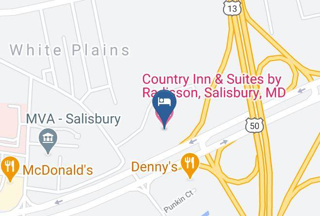 Wicomico - Country Inn & Suites By Radisson Salisbury Md Maps